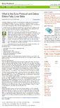 Mobile Screenshot of ezraprotocol.org